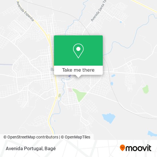 Avenida Portugal map