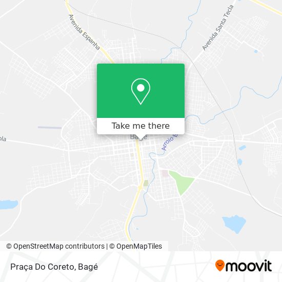 Praça Do Coreto map