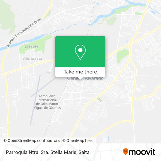 Parroquia Ntra. Sra. Stella Maris map