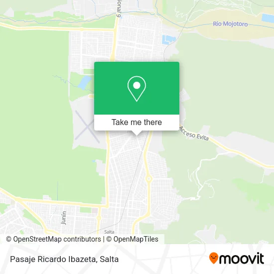 Pasaje Ricardo Ibazeta map