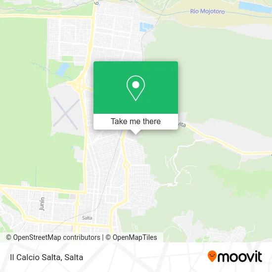 Il Calcio Salta map