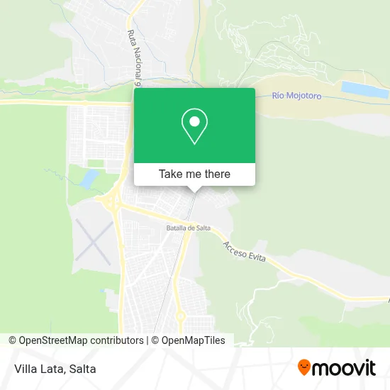 Villa Lata map