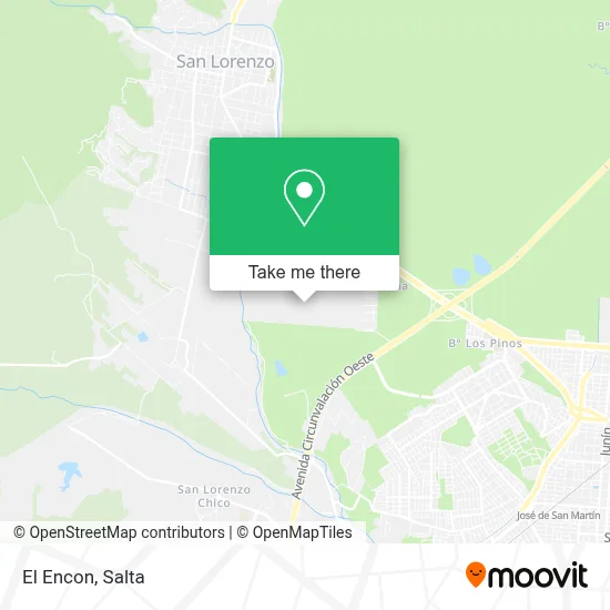 El Encon map