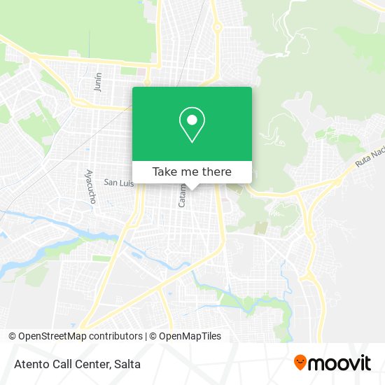 Atento Call Center map