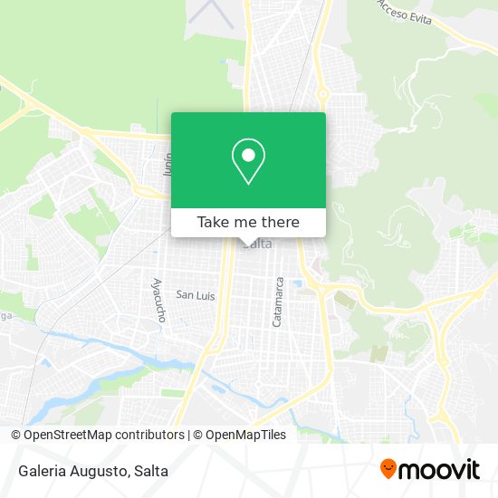 Mapa de Galeria Augusto
