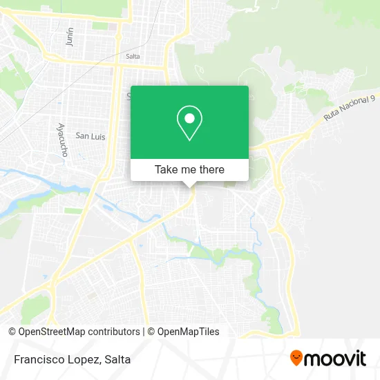 Francisco Lopez map
