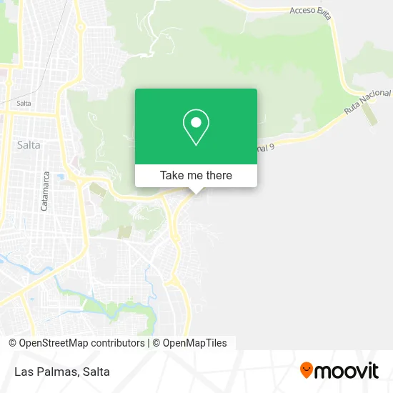 Las Palmas map