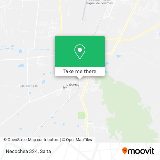 Mapa de Necochea 324