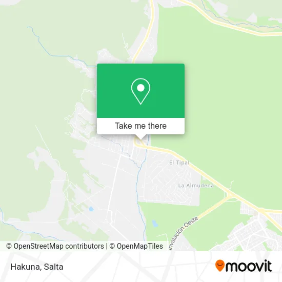 Hakuna map