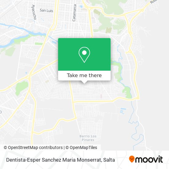 Dentista-Esper Sanchez Maria Monserrat map