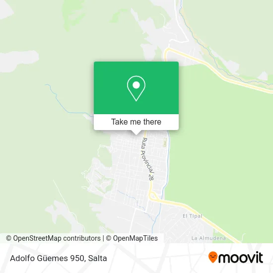 Adolfo Güemes 950 map