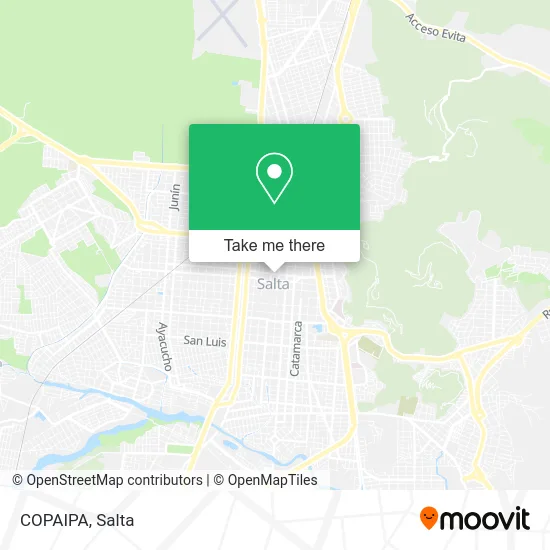 COPAIPA map