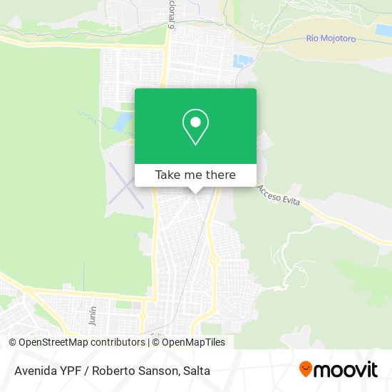Avenida YPF / Roberto Sanson map
