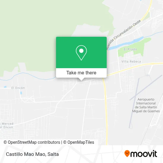 Castillo Mao Mao map