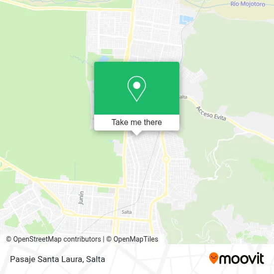 Pasaje Santa Laura map