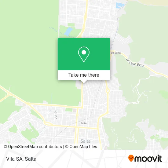 Vila SA map