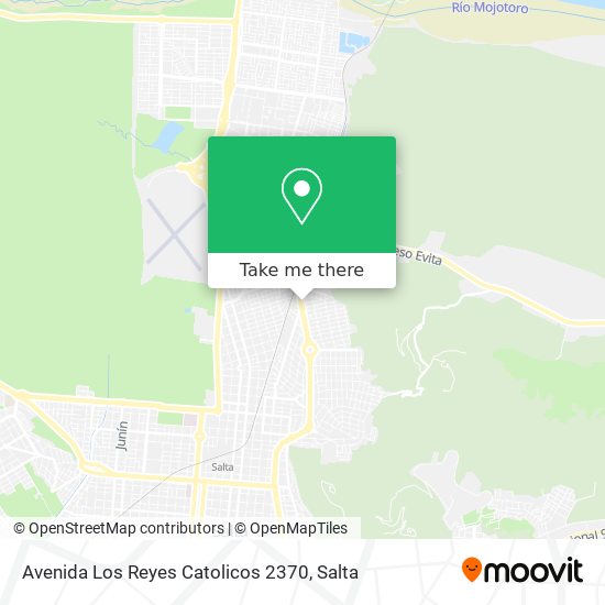 Mapa de Avenida Los Reyes Catolicos 2370