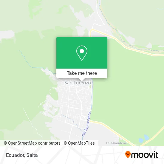 Ecuador map