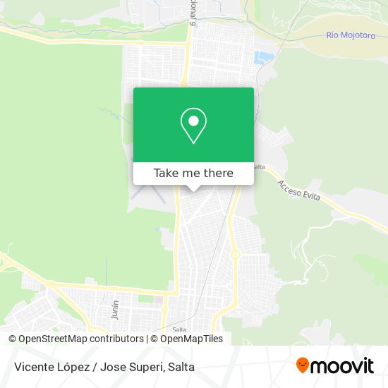 Vicente López / Jose Superi map