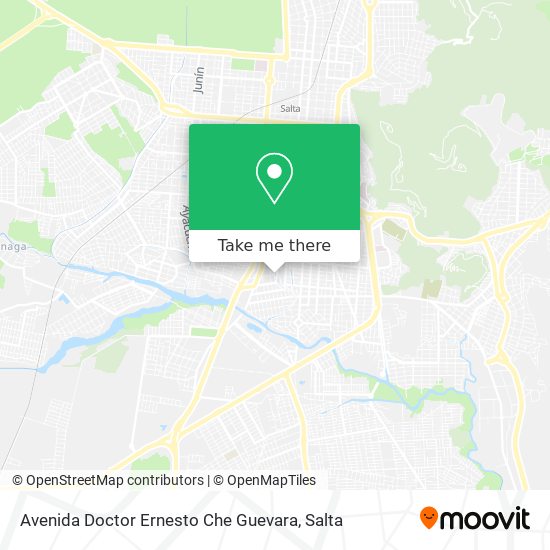 Avenida Doctor Ernesto Che Guevara map