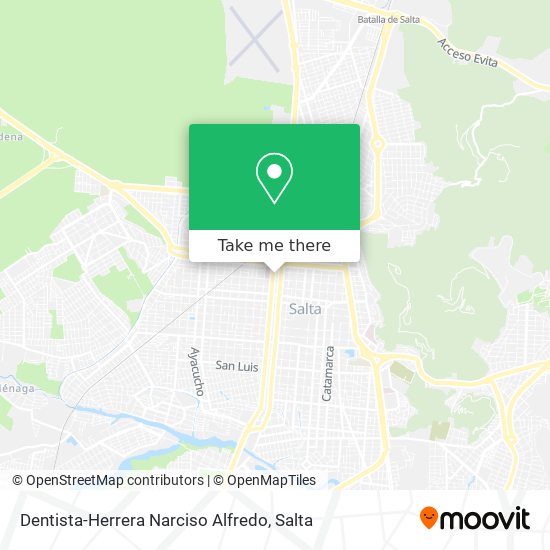 Dentista-Herrera	Narciso Alfredo map