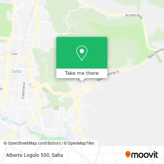 Alberto Logulo 500 map