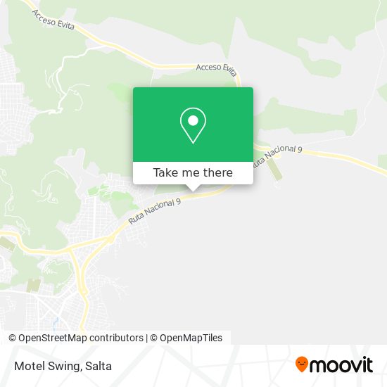 Motel Swing map