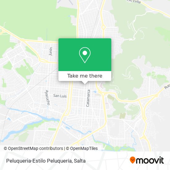 Peluqueria-Estilo Peluquería map