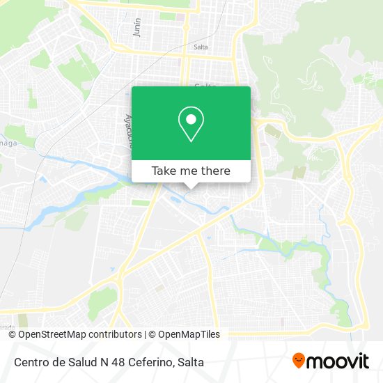 Centro de Salud N 48 Ceferino map