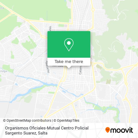 Organismos Oficiales-Mutual Centro Policial Sargento Suarez map