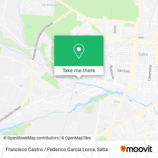 Francisco Castro / Federico Garcia Lorca map
