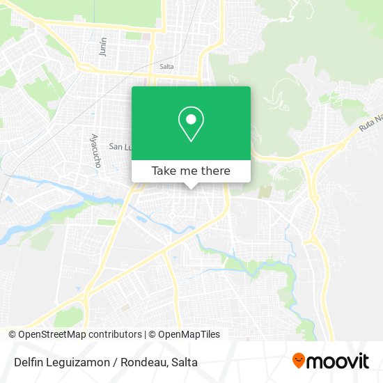 Delfin Leguizamon / Rondeau map