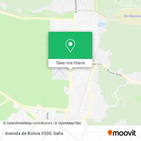 Avenida de Bolivia 3500 map