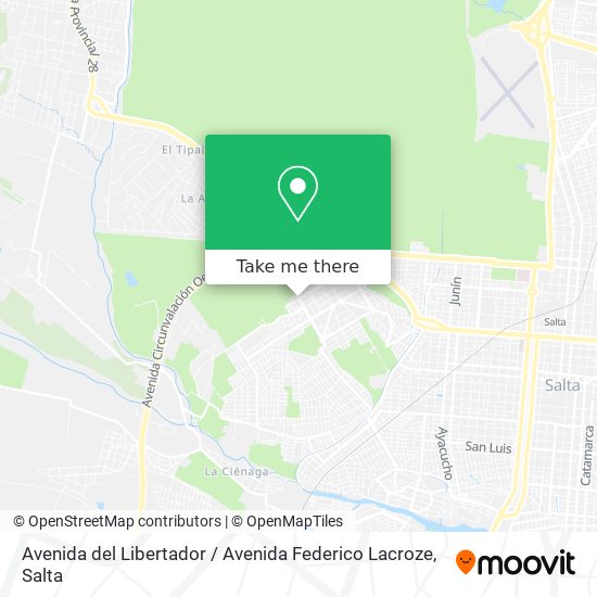 Avenida del Libertador / Avenida Federico Lacroze map