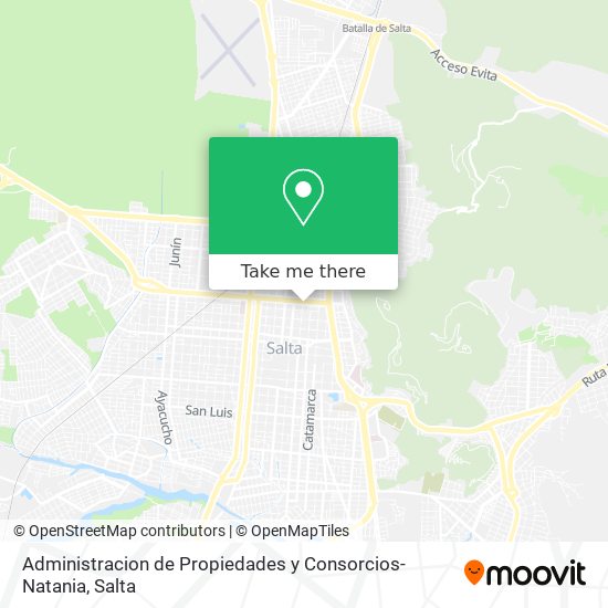 Mapa de Administracion de Propiedades y Consorcios-Natania