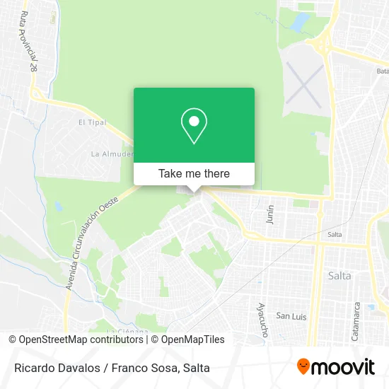 Ricardo Davalos / Franco Sosa map