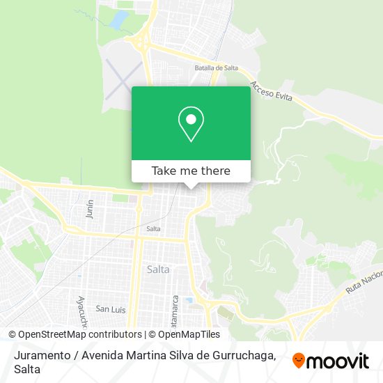 Juramento / Avenida Martina Silva de Gurruchaga map