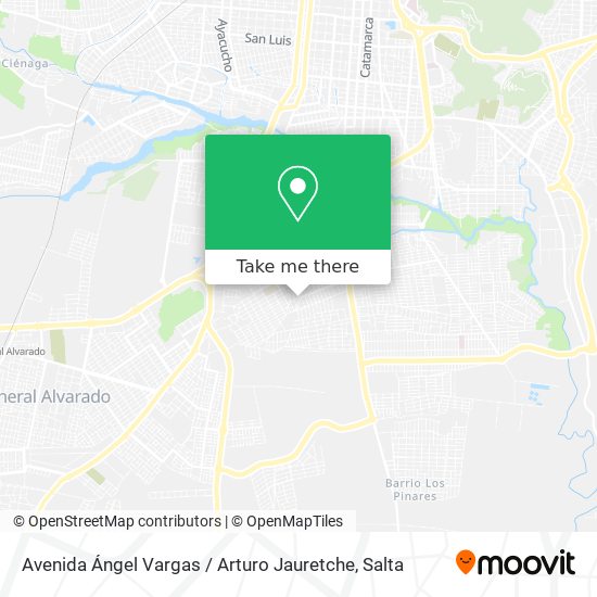 Avenida Ángel Vargas / Arturo Jauretche map