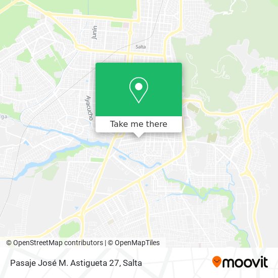 Pasaje José M. Astigueta 27 map