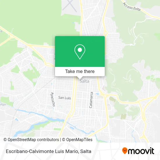 Escribano-Calvimonte Luis Mario map