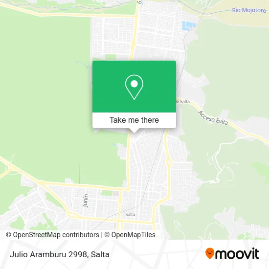 Julio Aramburu 2998 map