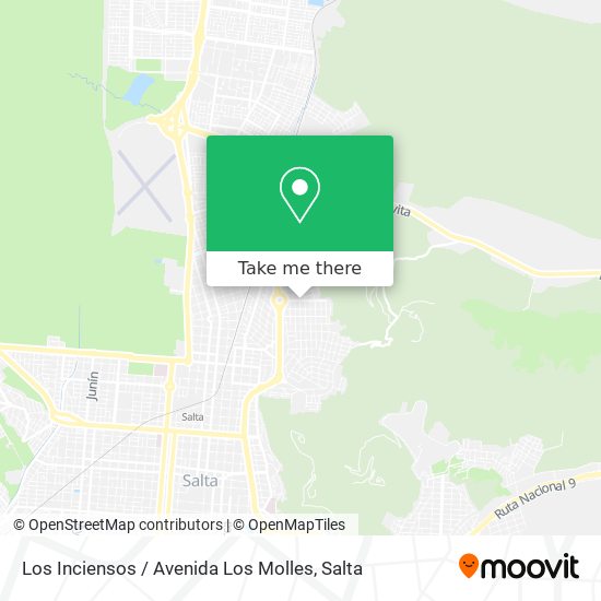 Los Inciensos / Avenida Los Molles map
