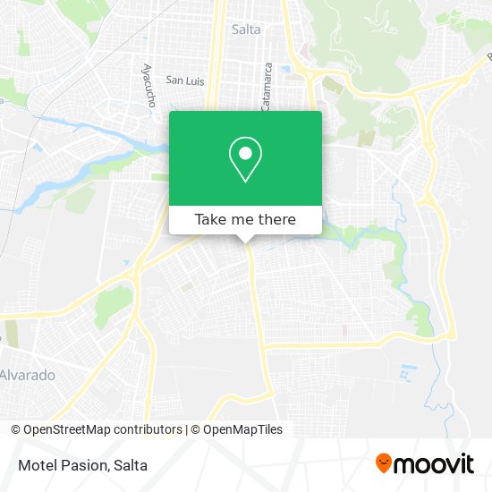 Motel Pasion map