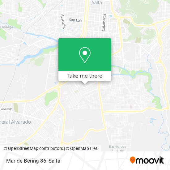 Mapa de Mar de Bering 86