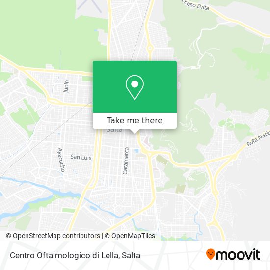 Centro Oftalmologico di Lella map