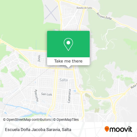 Escuela Doña Jacoba Saravia map