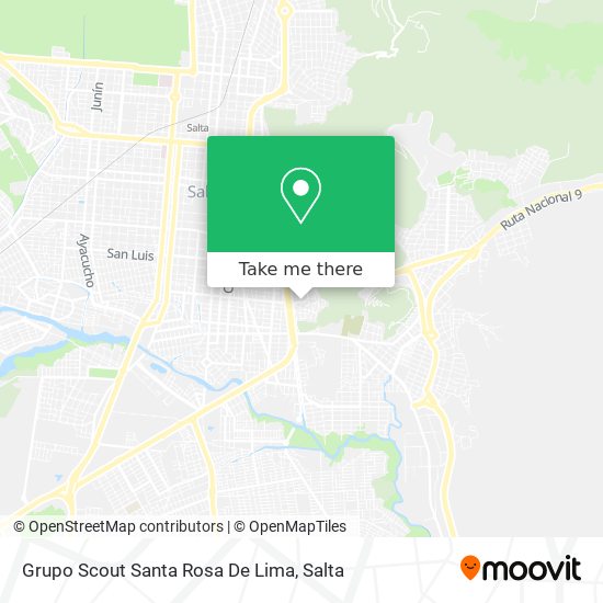 Grupo Scout Santa Rosa De Lima map