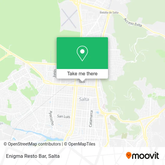 Enigma Resto Bar map