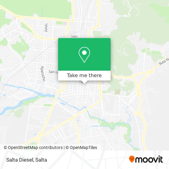 Salta Diesel map
