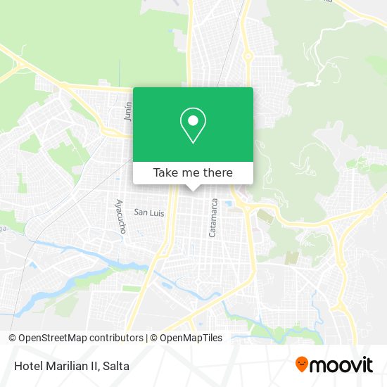 Mapa de Hotel Marilian II